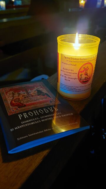 Denia celor 12 Evanghelii, Denia Prohodului